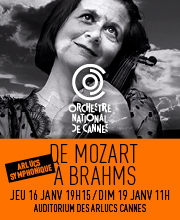 De Mozart à Brahms, les 16 et 19 janvier avec l'Orchestre national de Cannes et Kristian Bezuidenhout